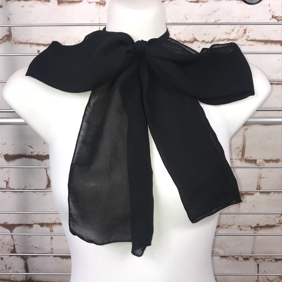 Nasty Gal Accessories - Sale!  Nasty Gal Black Sheer Scarf